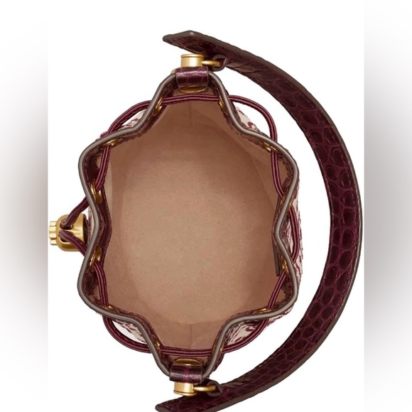 Tory Burch Women's T Monogram Mini Bucket Bag - Picture 2 of 4